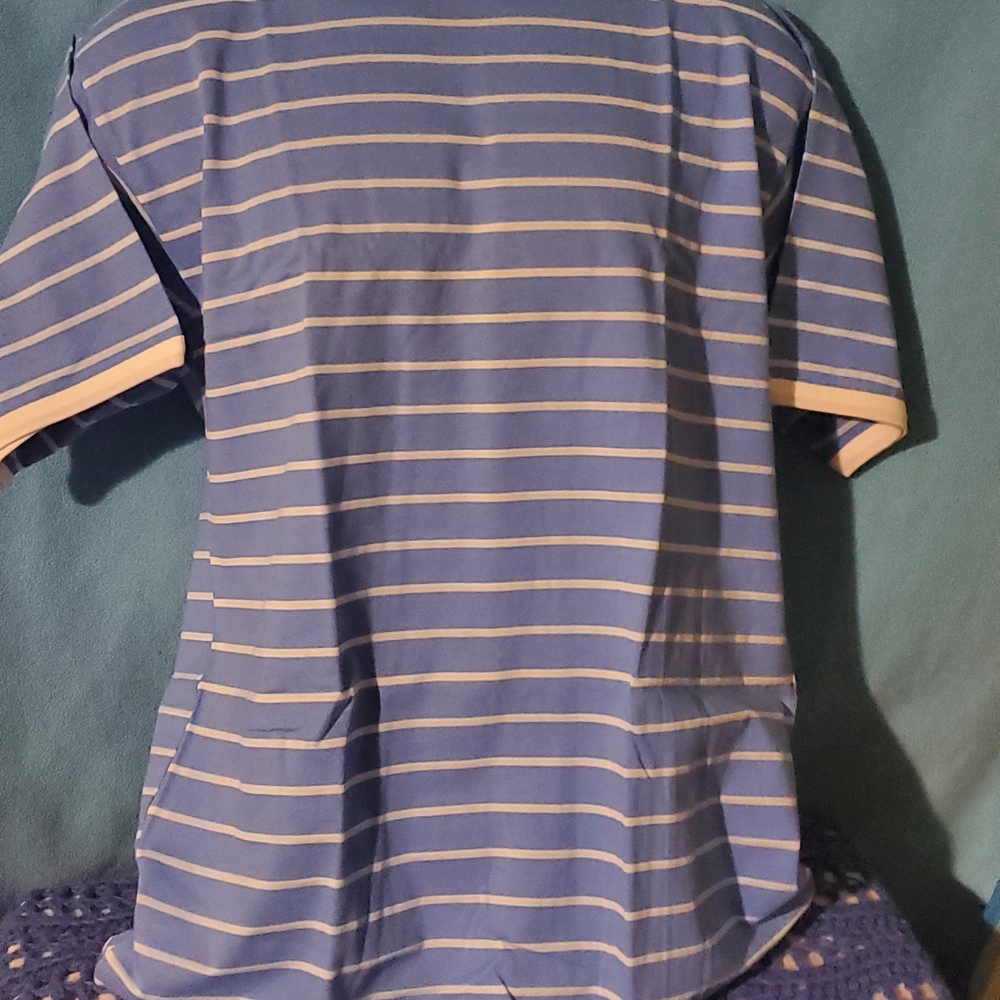 Men's Striped Crew Collar T-Shirt - Picture 6 of 12